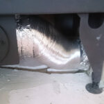 Hübriidkamin ja keraamilise keeduplaadiga pliit