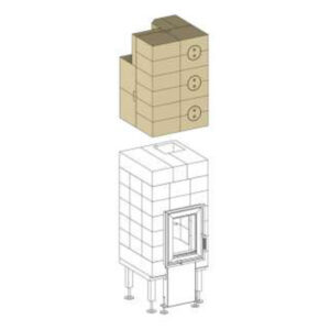 Ahjukolde Brula Tüüp B+ lõõrikomplekt