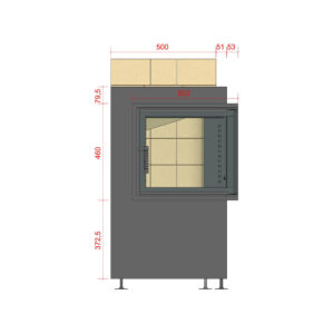 Ahjukolle Brula Tüüp B+ nurgaga