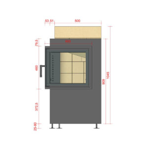 Ahjukolle Brula Tüüp B+ nurgaga