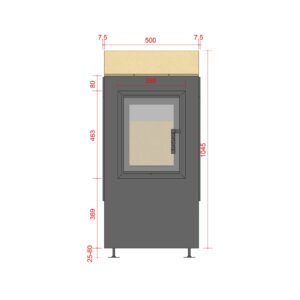 Ahjukolle Brula Tüüp D+ sügav