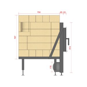 Ahjukolle Brula Tüüp D+ sügav