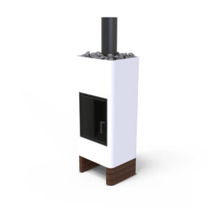 Disainkamin Unico Timo Wood valge