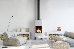 Disainkamin Unico Timo Wood valge