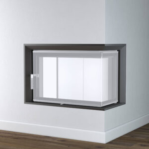 Unico nurgaga kaminasüdamiku ukseraam R8