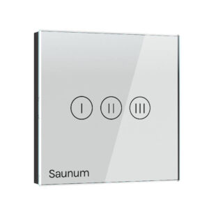 Sauna sisekliimaseade Saunum Base S puutetundlik lüliti valge