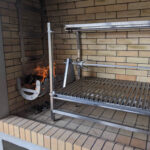 Asado grill, suitsuahi ja pliit