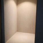 Kamin sauna eesruumis