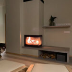 Nurgakamin sauna eesruumis