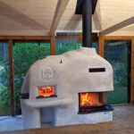 Pitsaahi ja kamin Saaremaal