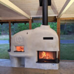 Pitsaahi ja kamin Saaremaal