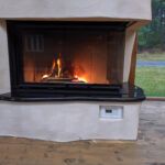 Pitsaahi ja kamin Saaremaal