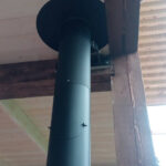 Puhastusluugiga kaheseinaline metallmoodulkorsten