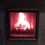 Sauna puhkeruumi kamin