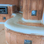 Toorsavitellistest pliit leso ja soemüüriga