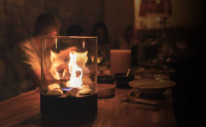 Biokamin lauale Planika Chantico Glassfire