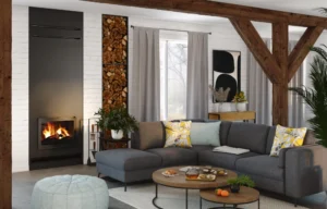 Malmist kaminasüdamik KAWMET W17 16,1kW Panorama ECO