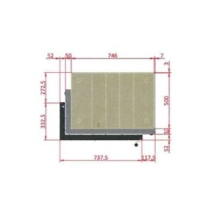 Ahjukolle Brula Tüüp D+ nurgaga (süvistatav)