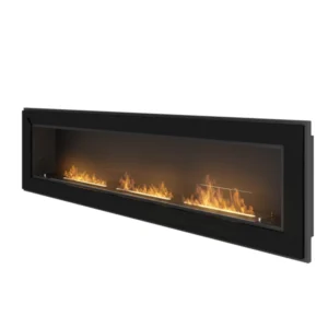 Biokamin SIMPLEfire Frame 1800 (must, klaasiga)