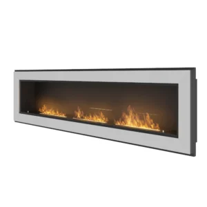 Biokamin SIMPLEfire Frame 1800 (roostevaba, klaasiga)