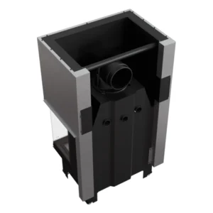 Kaminasüdamik Kratki NBC 10kW Lift (hele)