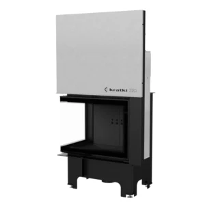 Kaminasüdamik Kratki VN 12kW L Lift (tume)