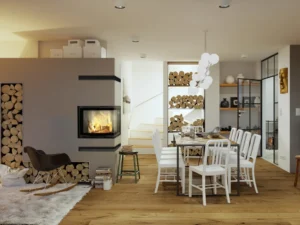 Kaminasüdamik Kratki VN 9kW P Lift