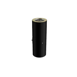 Korstnamoodul Landy Facil 500 mm puhastusluugiga (must)