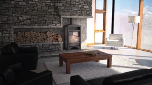 Keskküttekamin Aquaflam Vario Barma