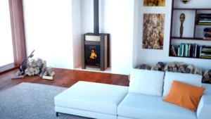 Keskküttekamin Aquaflam Vario Kalmar