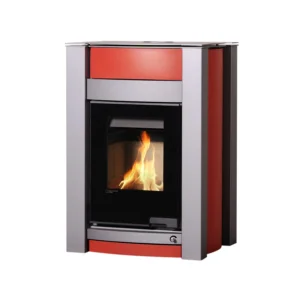 Keskküttekamin Aquaflam Vario Kalmar (punane)