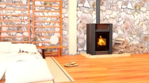 Keskküttekamin Aquaflam Vario Lend