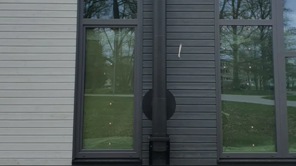 Valmiskamin ja metallmoodulkorsten Ida-Virumaal