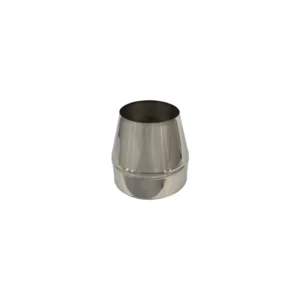 Korstna lõpetus/koonus kinnitusklambriga COLOR (roostevaba)