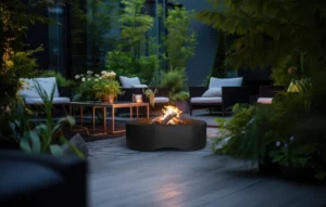 Lõkkealus OutFIRE Black Round 1000