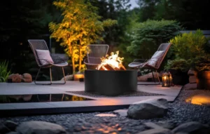 Lõkkealus OutFIRE Black Round 700