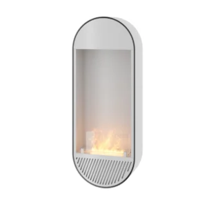 Biokamin Slimfire Incyrcle Slim Vertical (valge)